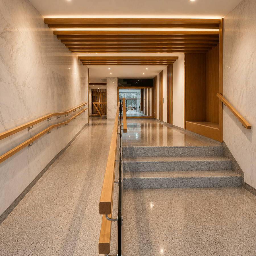 Reforma de Portal con Accesibilidad en Vigo